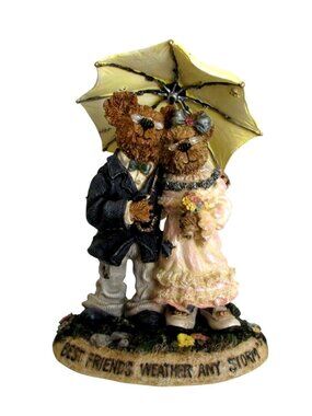 Boyds Bear Harry and Millie Figurine Vintage 2000 Figure
